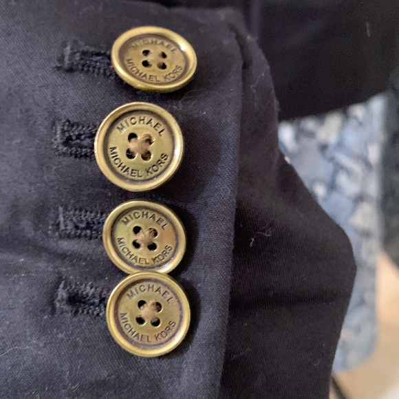 🌟Host Pick✨MICHAEL Michael Kors-Asymmetrical Fitted Blazer EUC - Picture 4 of 10